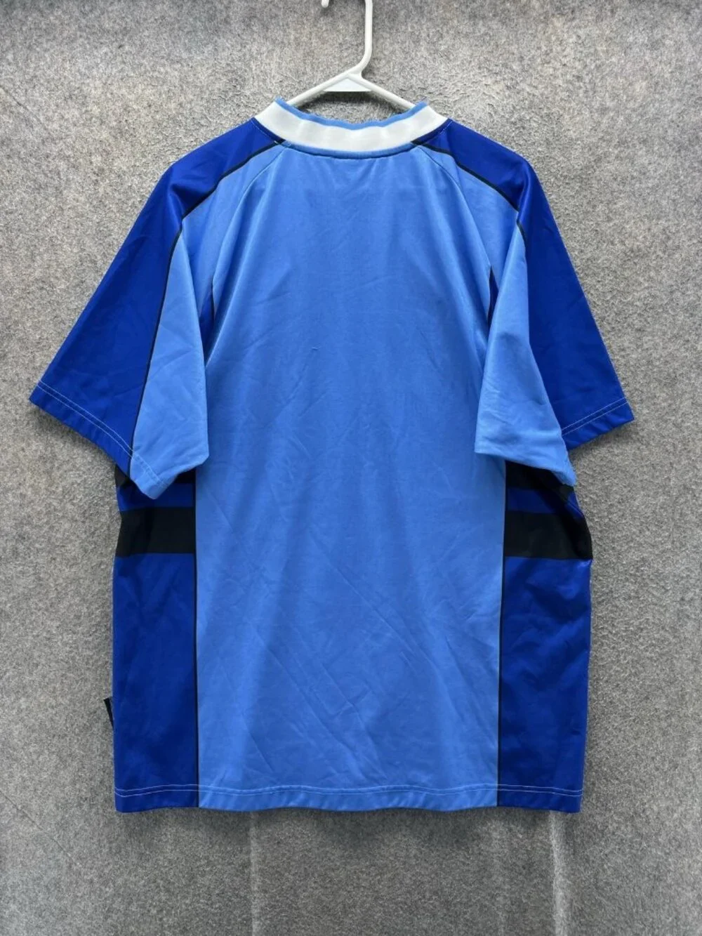 Vintage Adidas Jersey Mens Large Blue Soccer Jersey Top 90s Goalkeeping Shirt
